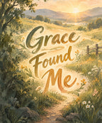 Grace Found Me blanket, full design