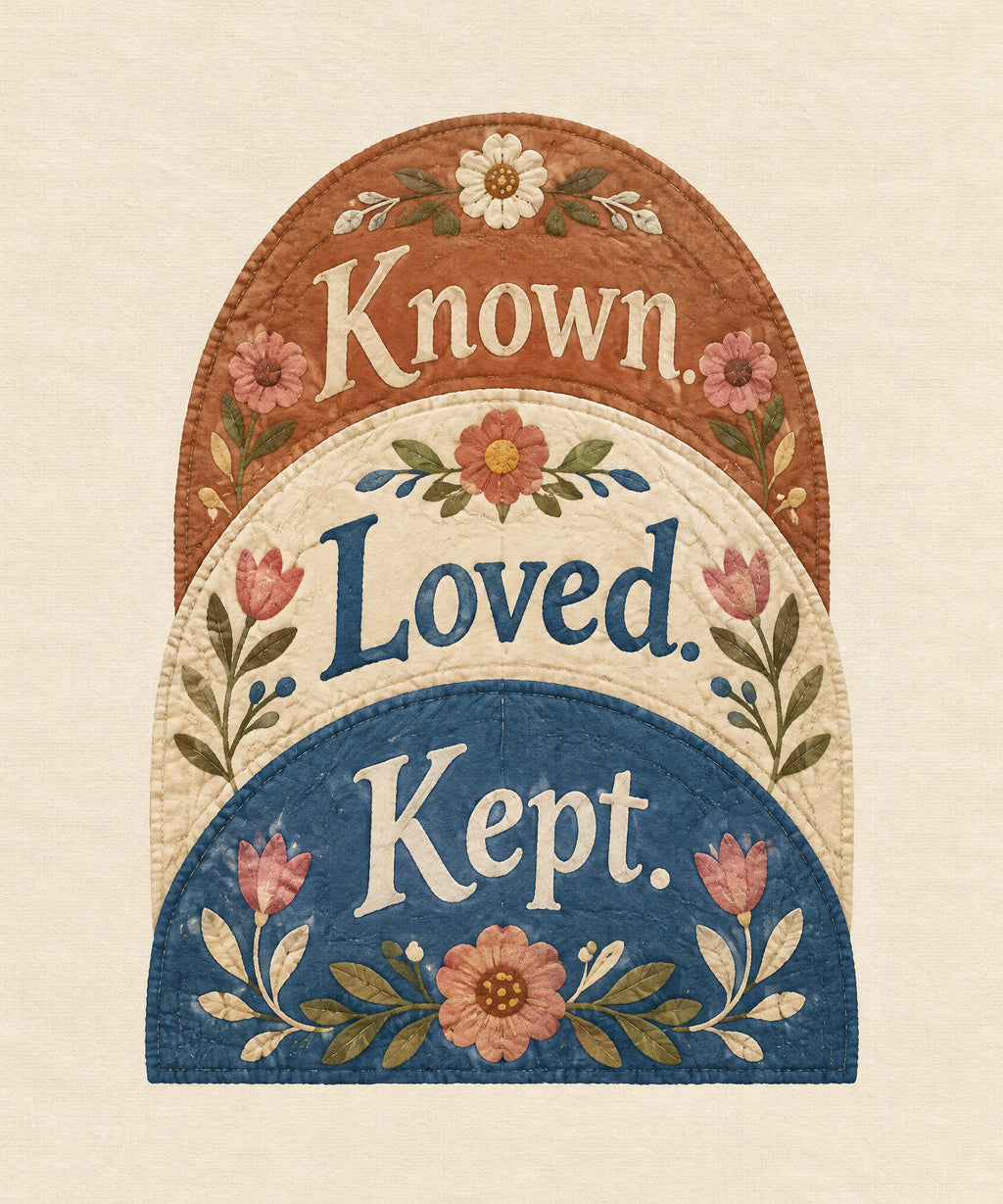 Known. Loved. Kept blanket, full design