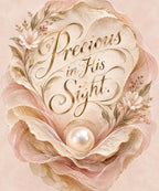 Precious in His Sight blanket, full design