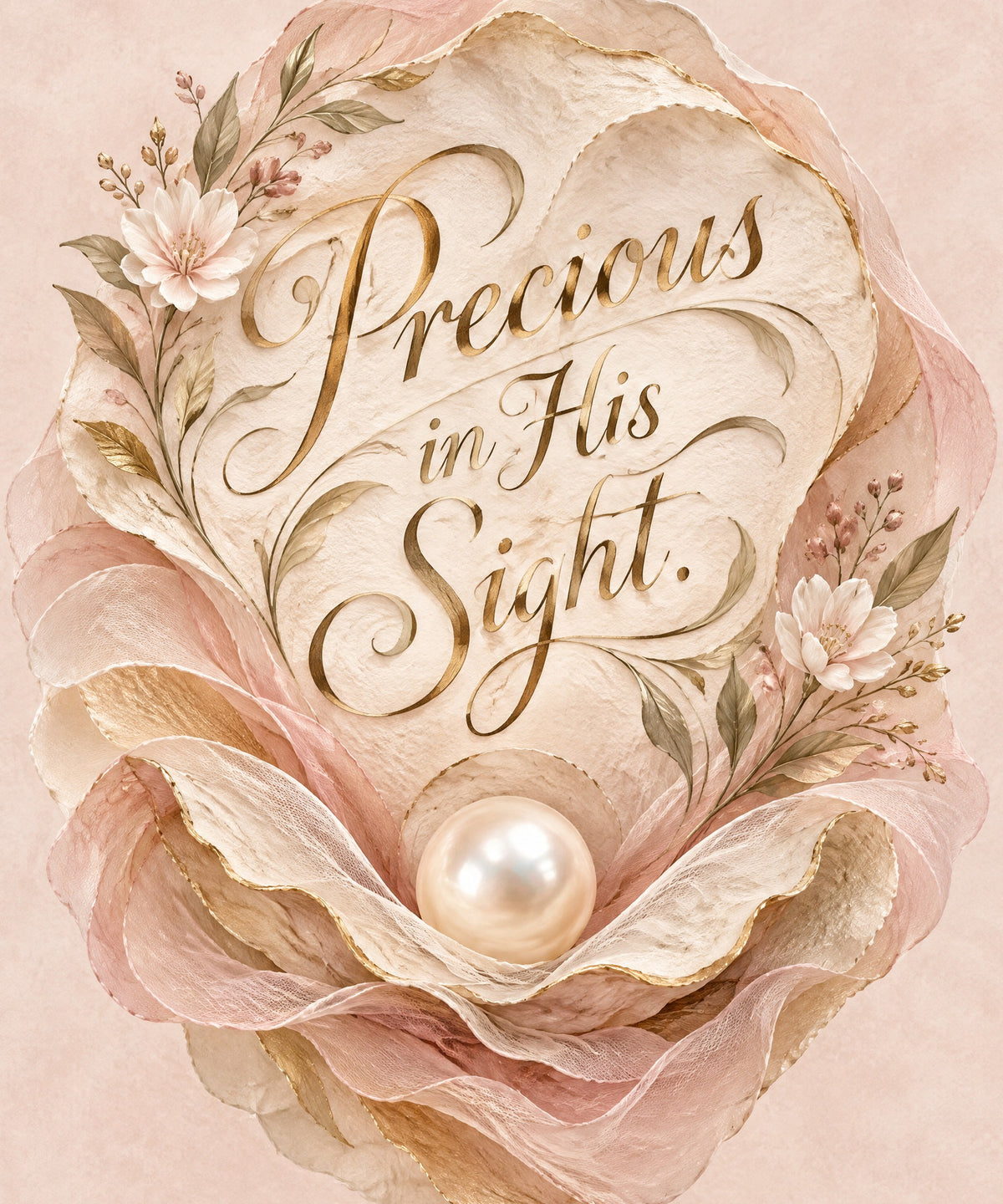 Precious in His Sight blanket, full design