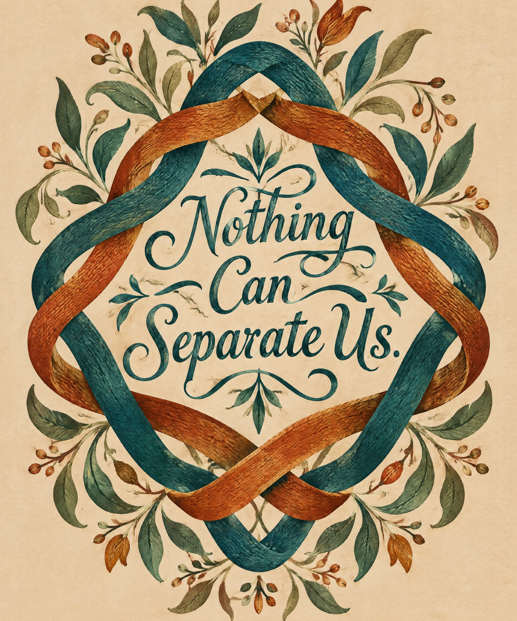 Nothing Can Separate Us blanket, full design