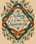 Nothing Can Separate Us blanket, full design