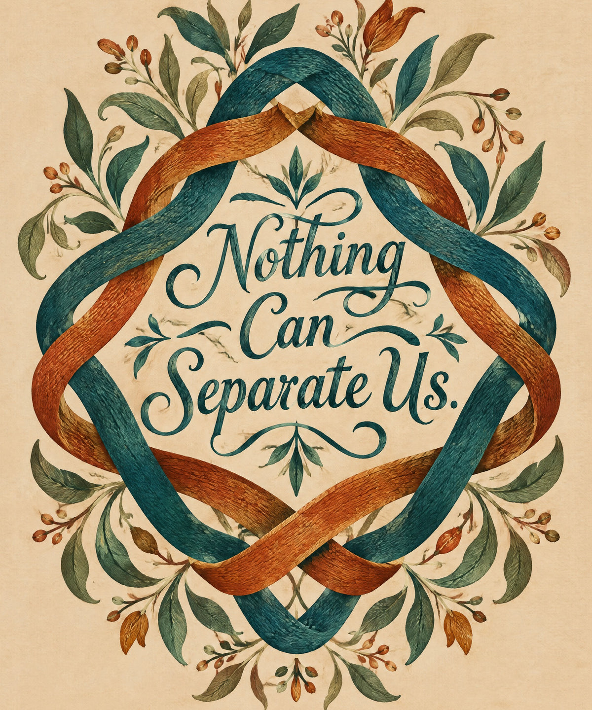 Nothing Can Separate Us blanket, full design
