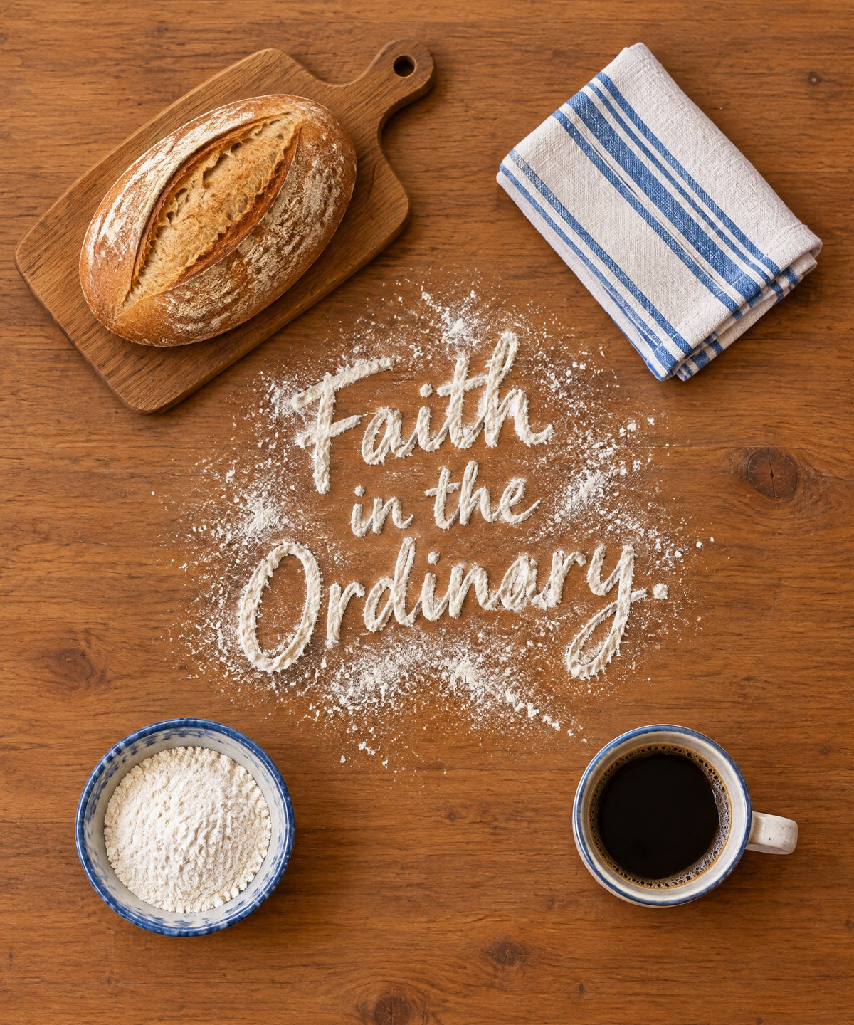 Faith in the Ordinary blanket, full design