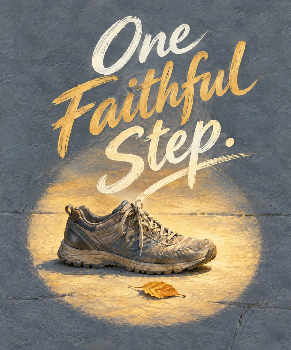 One Faithful Step blanket, full design