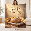 Give Us This Day. blanket, held open