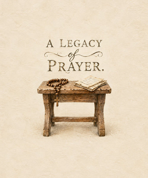 A Legacy of Prayer. blanket, full design