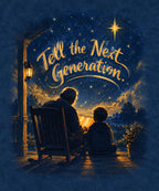 Tell the Next Generation. blanket, full design