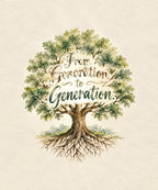 From Generation to Generation. blanket, full design
