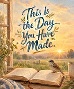 This Is the Day You Have Made. blanket, full design