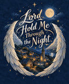 Lord, Hold Me Through the Night. blanket, full design